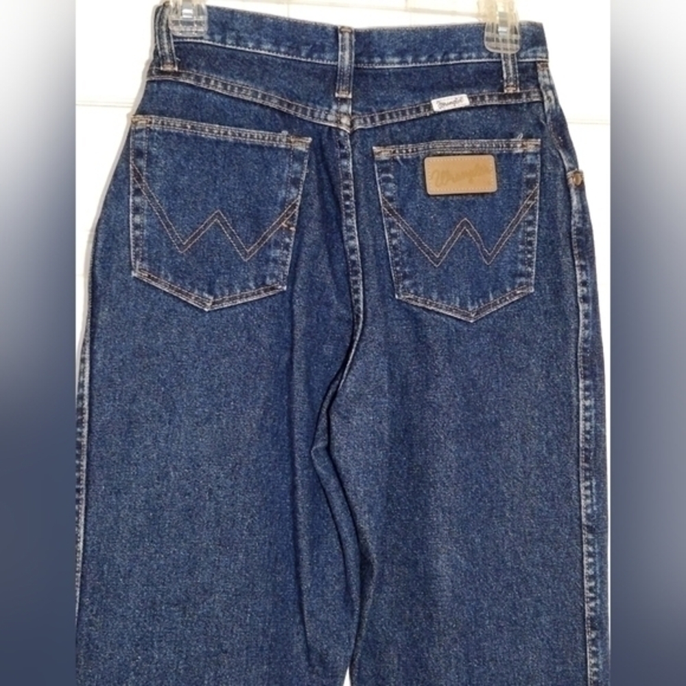 VTG Wrangler Relaxed Fit Vtg Sz 7/8 x 34 Long Y2K 90s High Waisted Mom Jeans‎